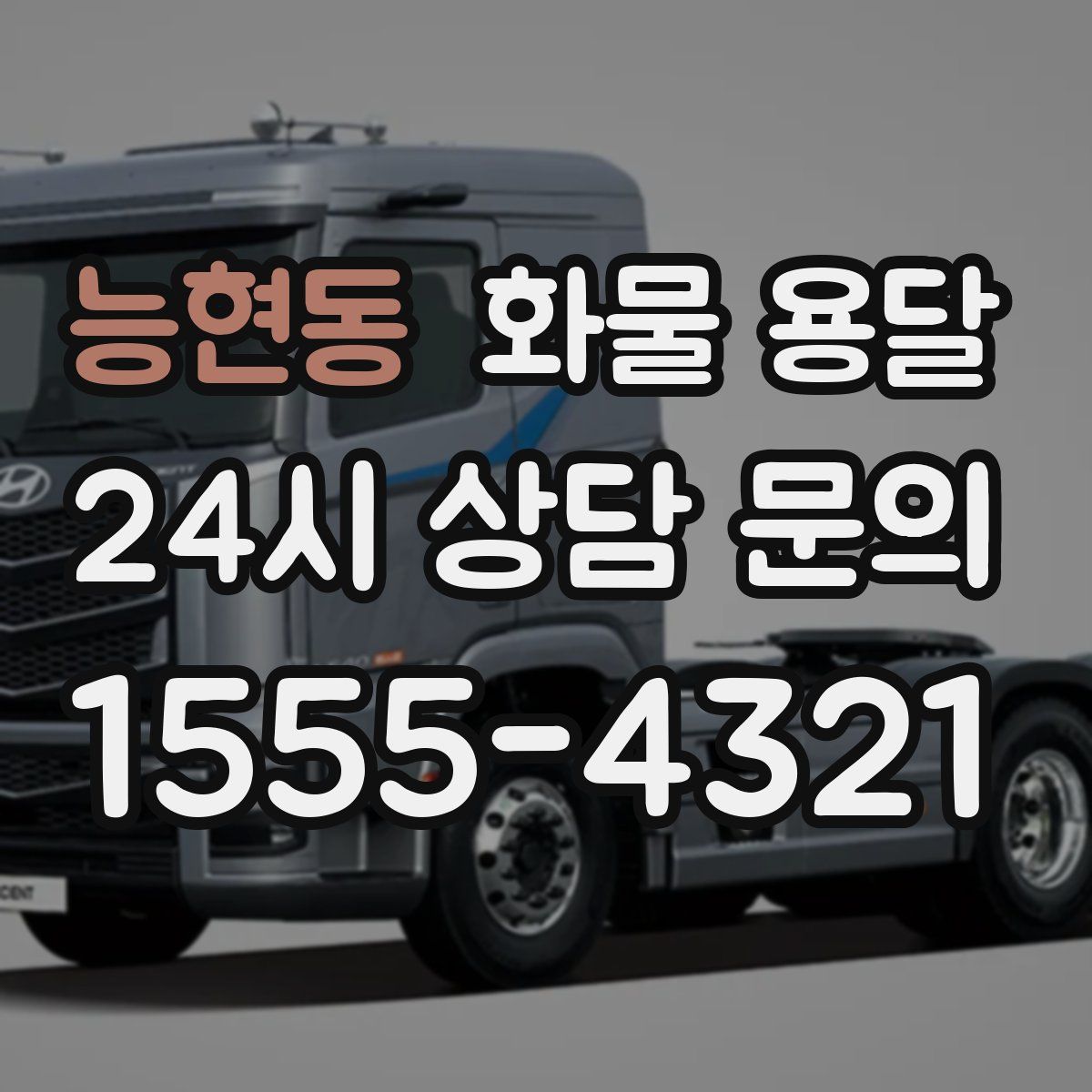 능현동 화물 용달