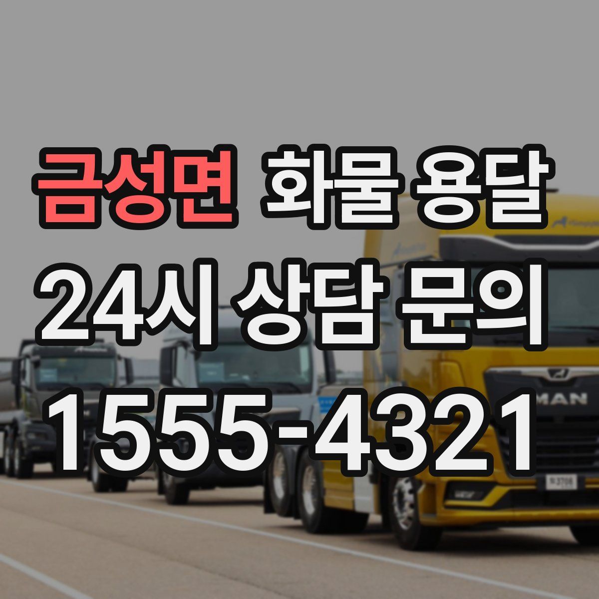 금성면 화물 용달