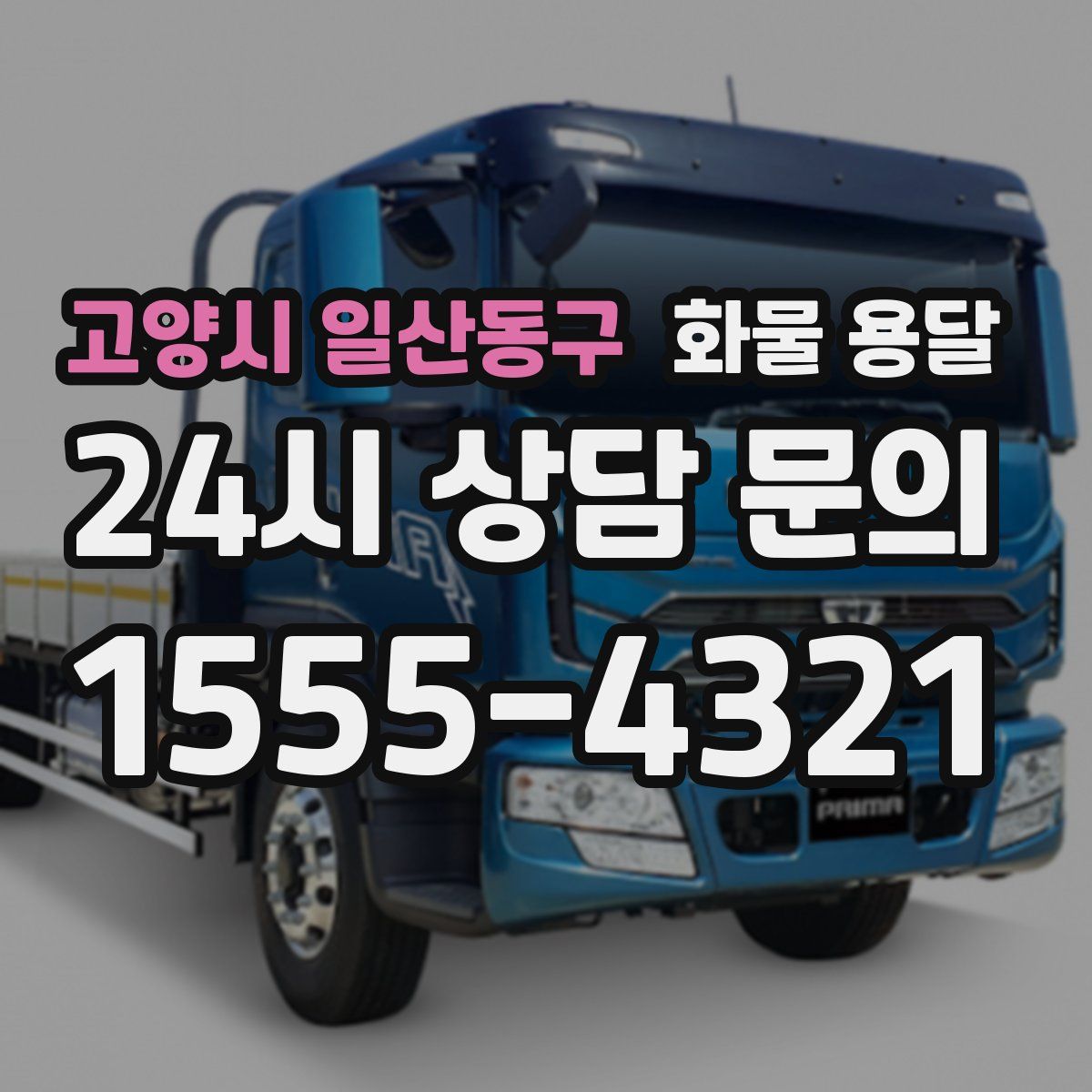 고양시 일산동구 화물 용달