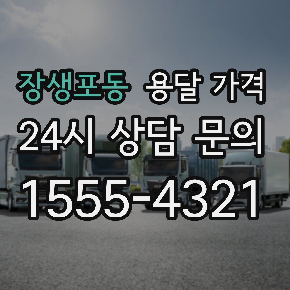 장생포동 용달 가격