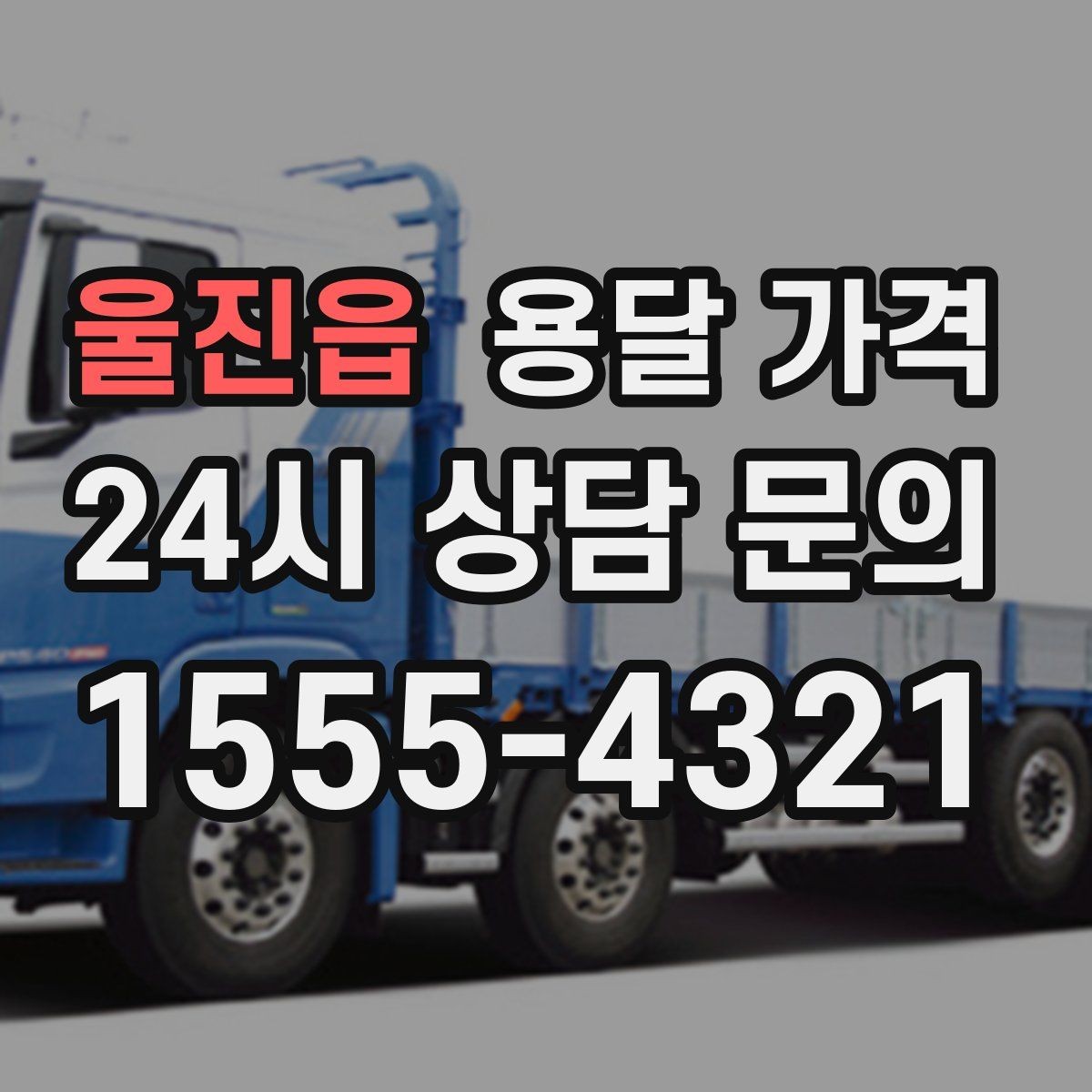 울진읍 용달 가격 실제 이용 후기 기준 정리