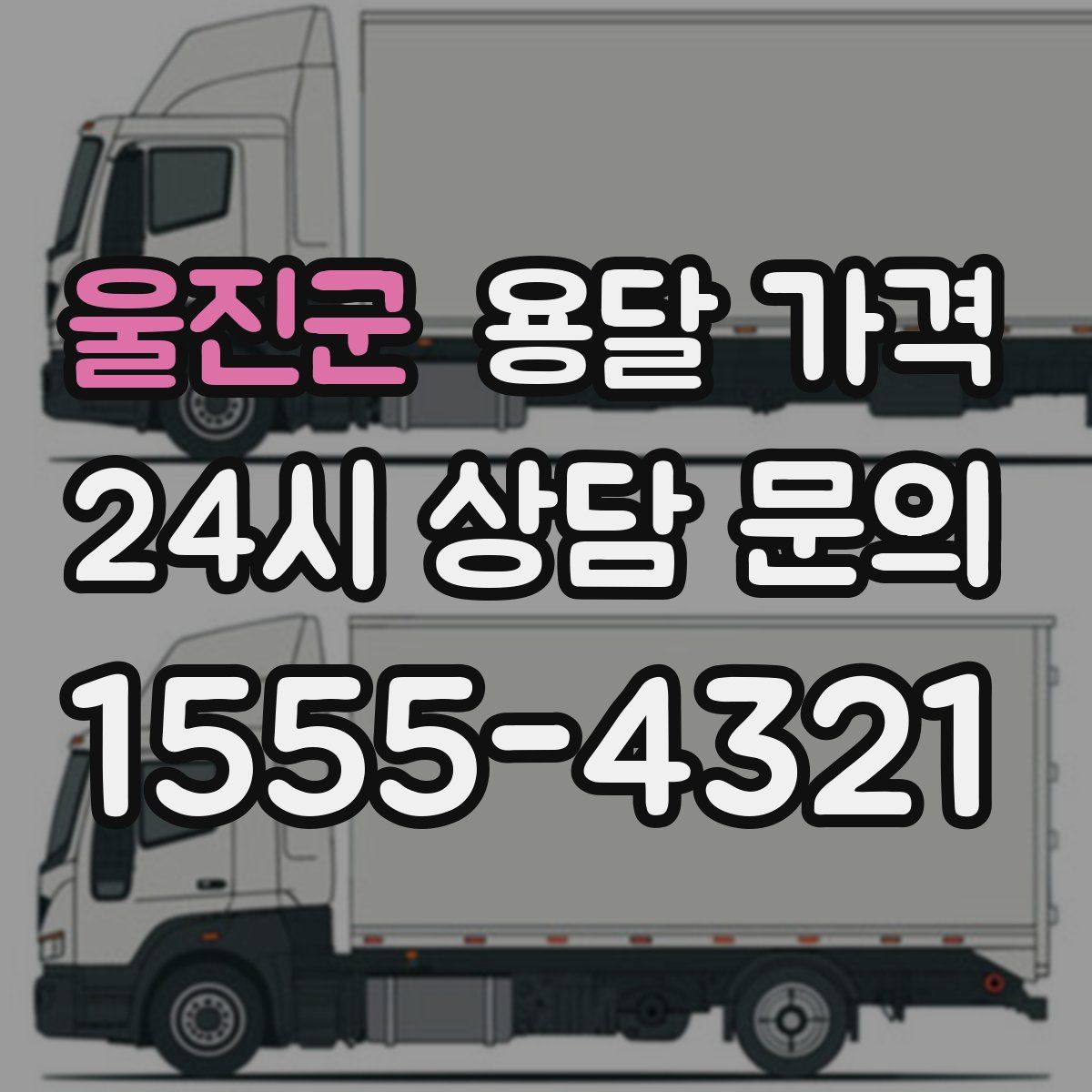 울진군 용달 가격