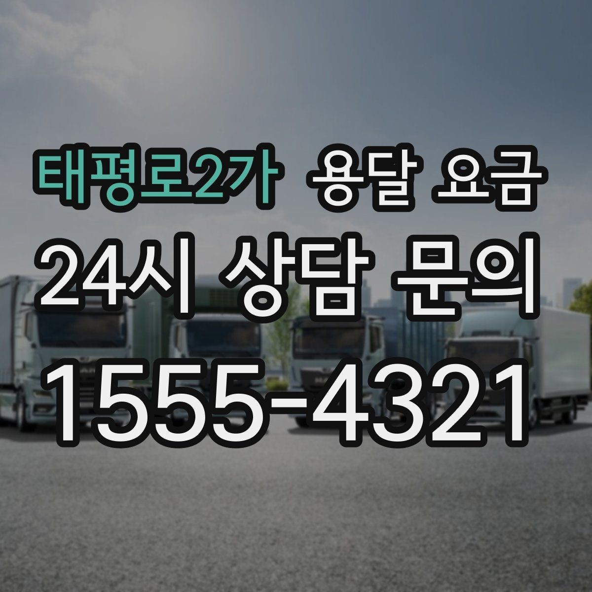 태평로2가 용달 요금 포장 없이 이용할 때 주의점