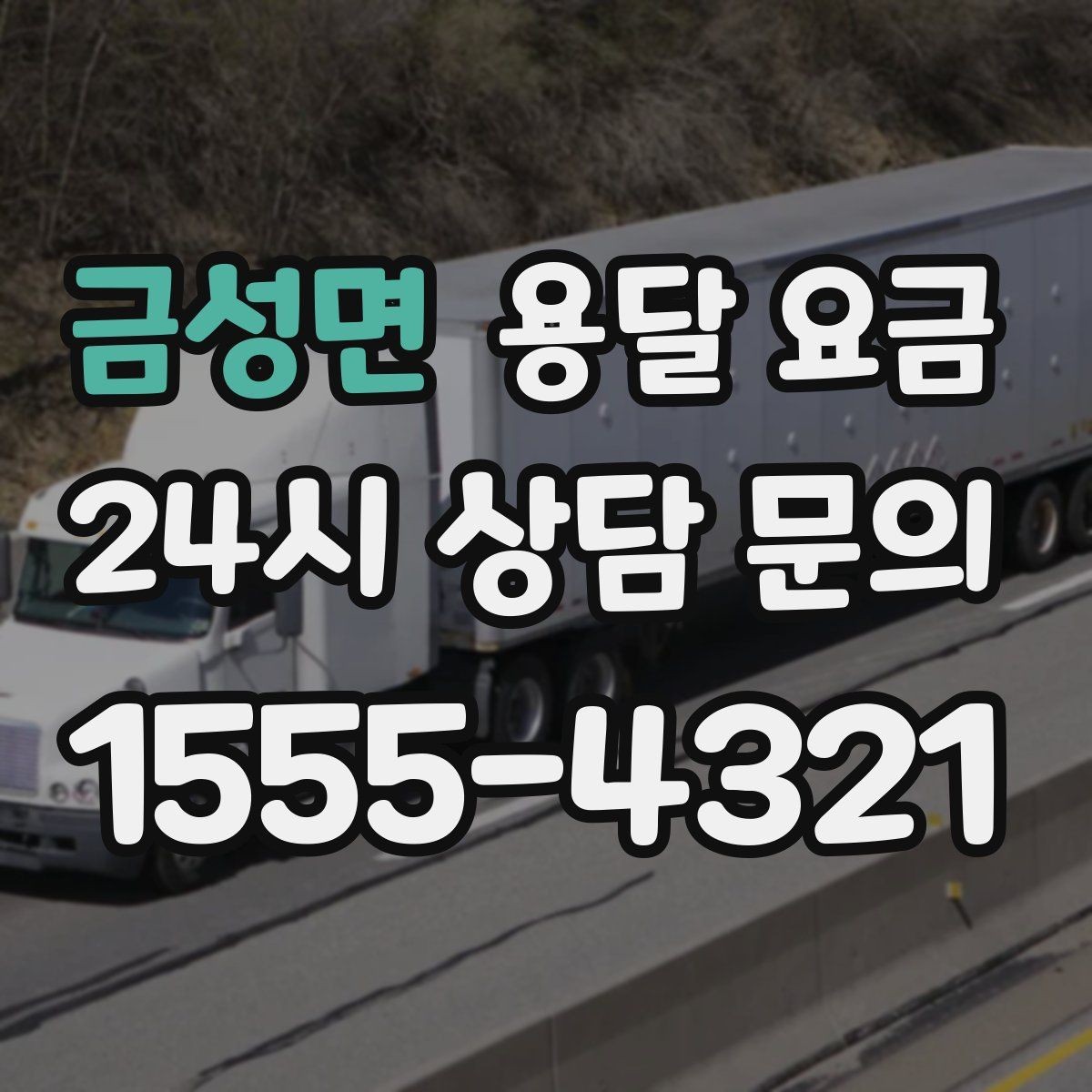 금성면 용달 요금 완전 셀프 이사와 비교했을 때 차이