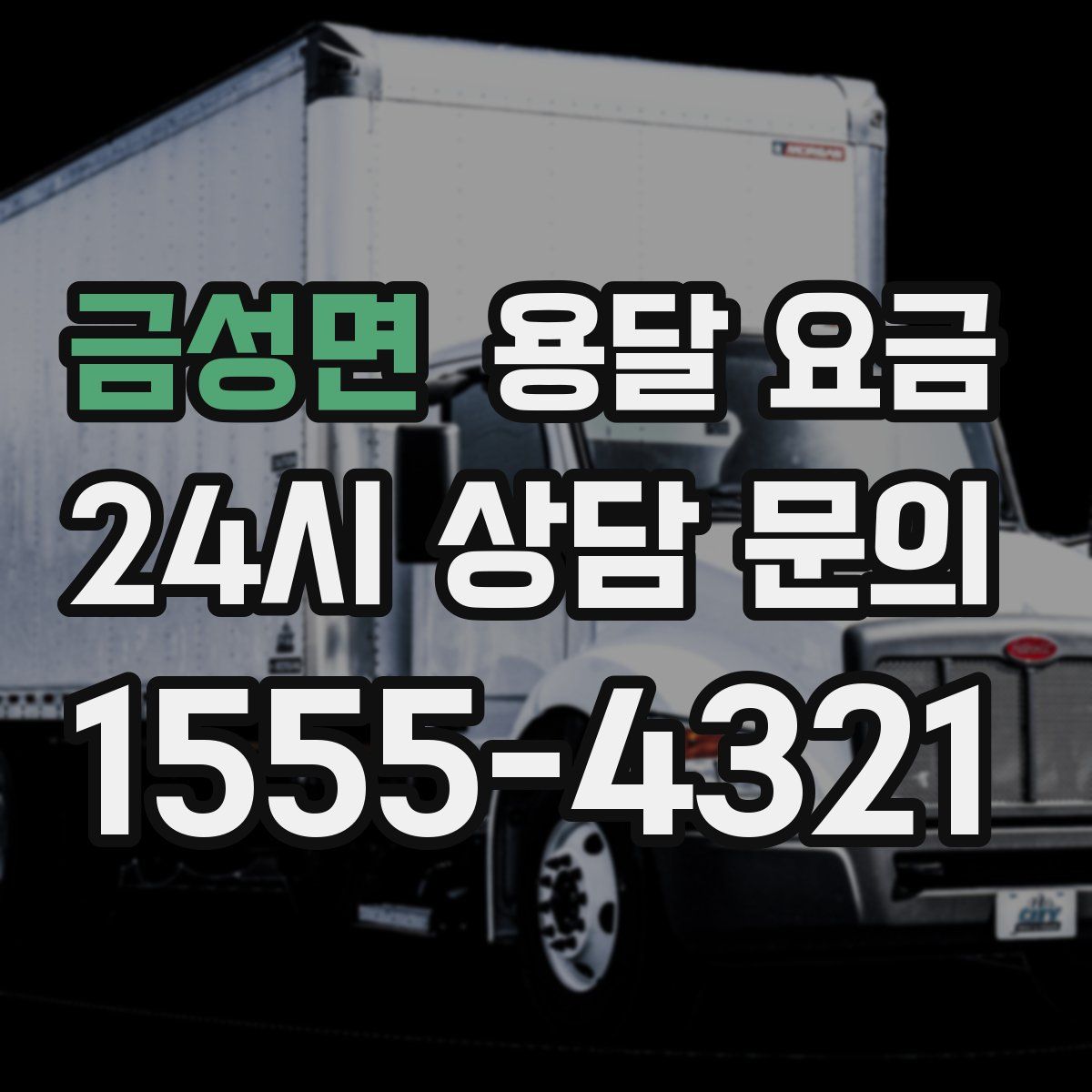 금성면 용달 요금