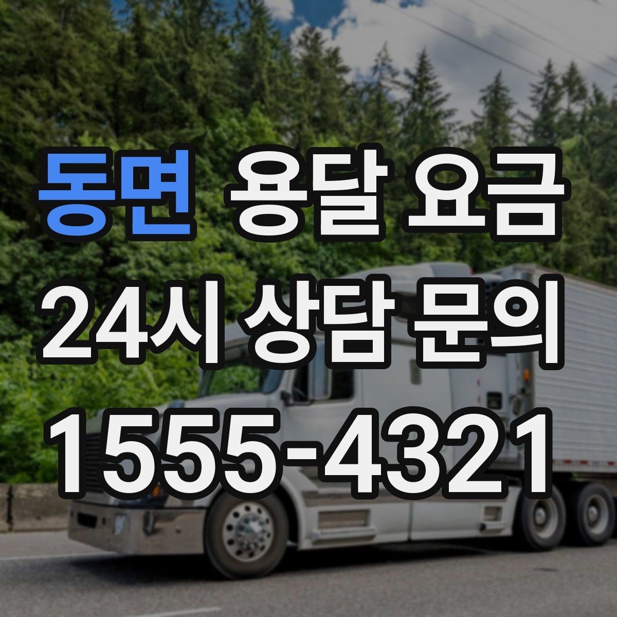 동면 용달 요금 예약 시점에 따른 차이