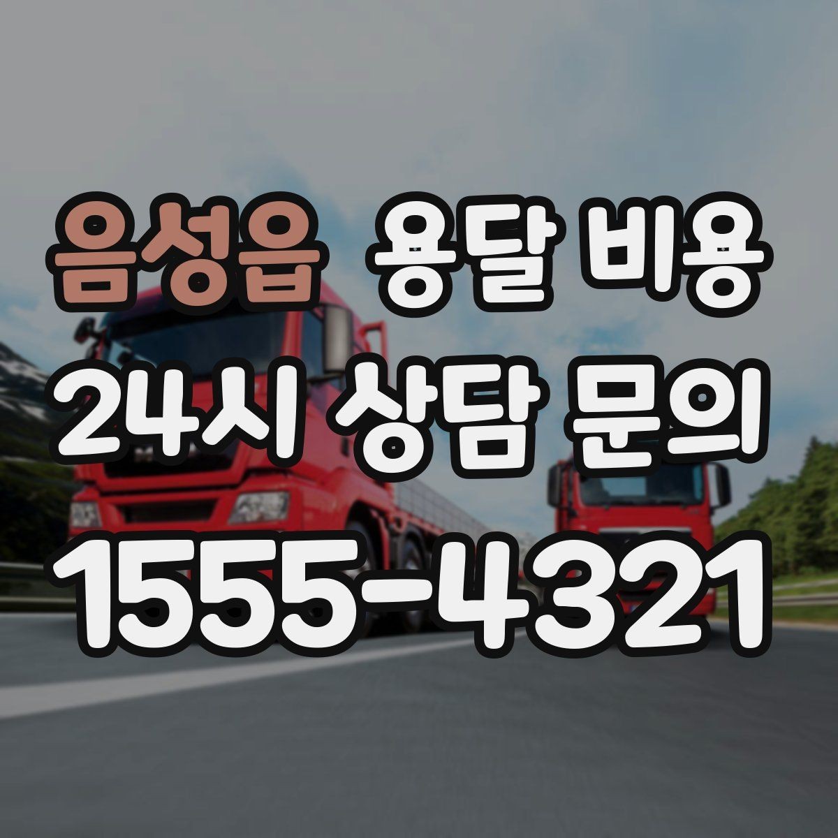 음성읍 용달 비용 추가 비용 방지하는 방법