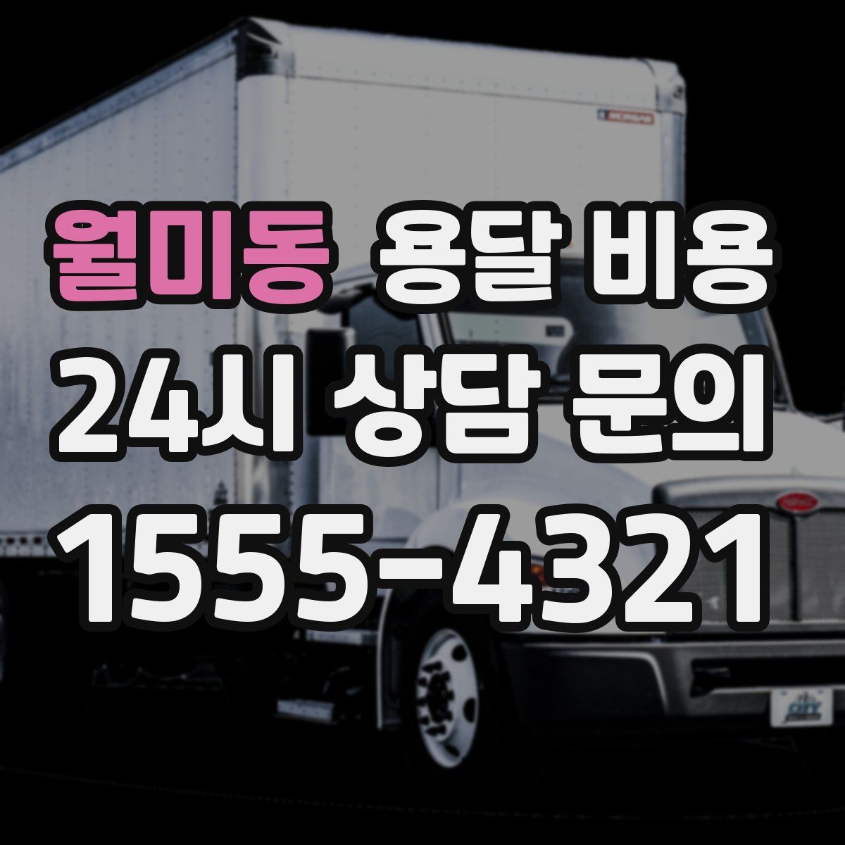 월미동 용달 비용