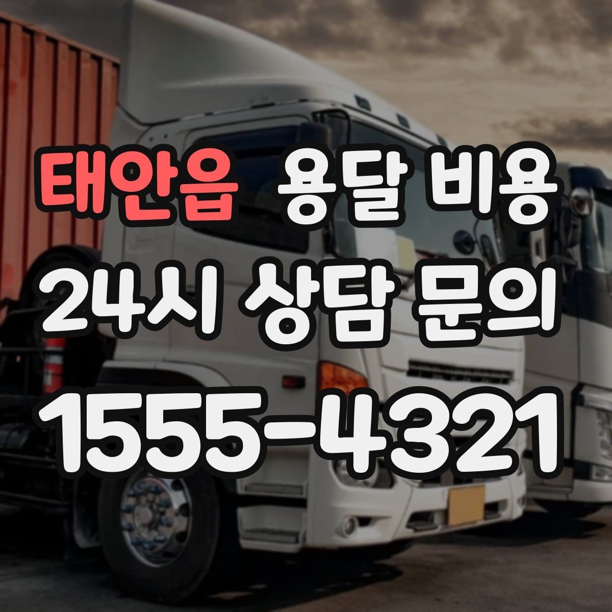 태안읍 용달 비용 기사 도움 포함 여부에 따른 차이