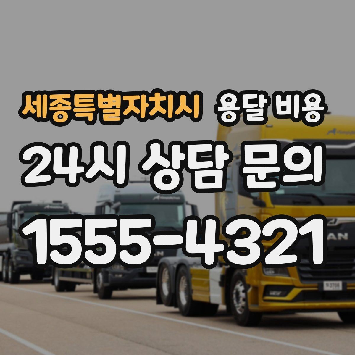 세종특별자치시 용달 비용 냉장고 세탁기 운반 비용 기준
