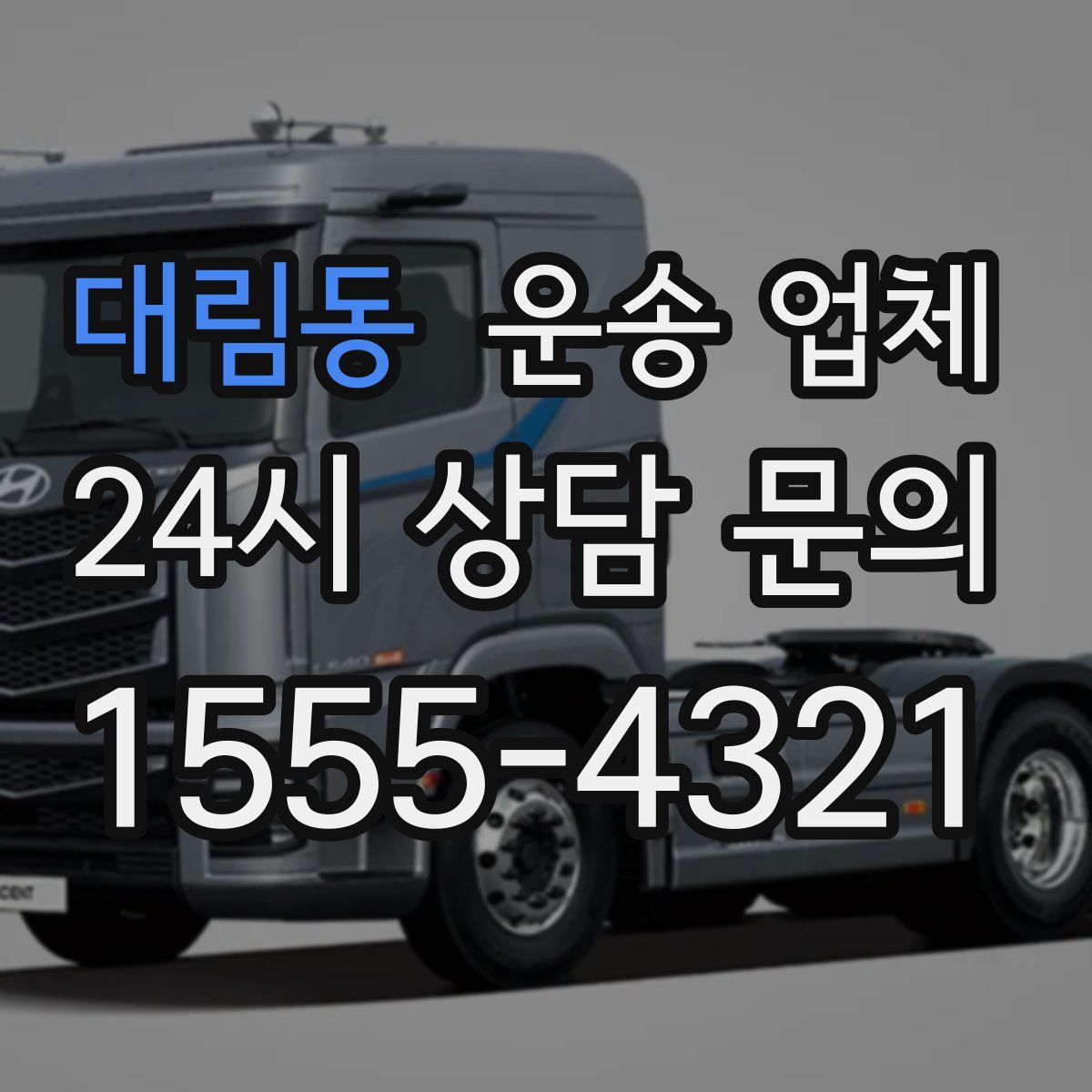 대림동 운송 업체