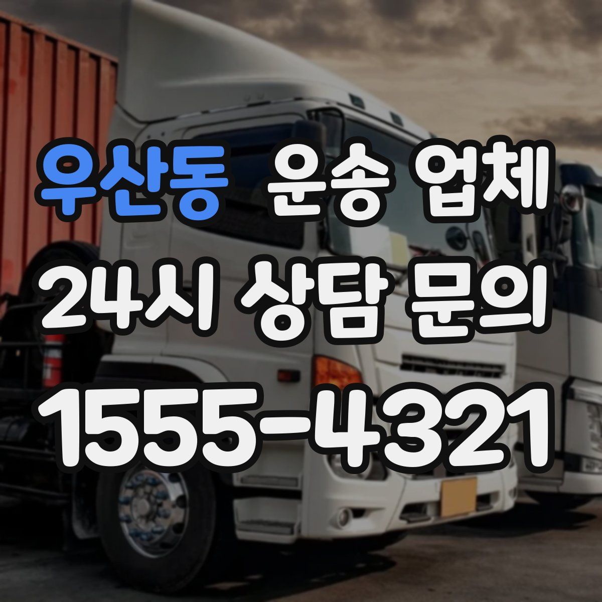 우산동 운송 업체