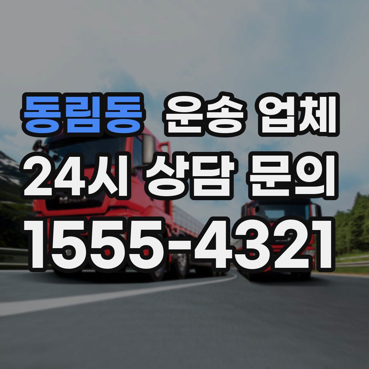 동림동 운송 업체