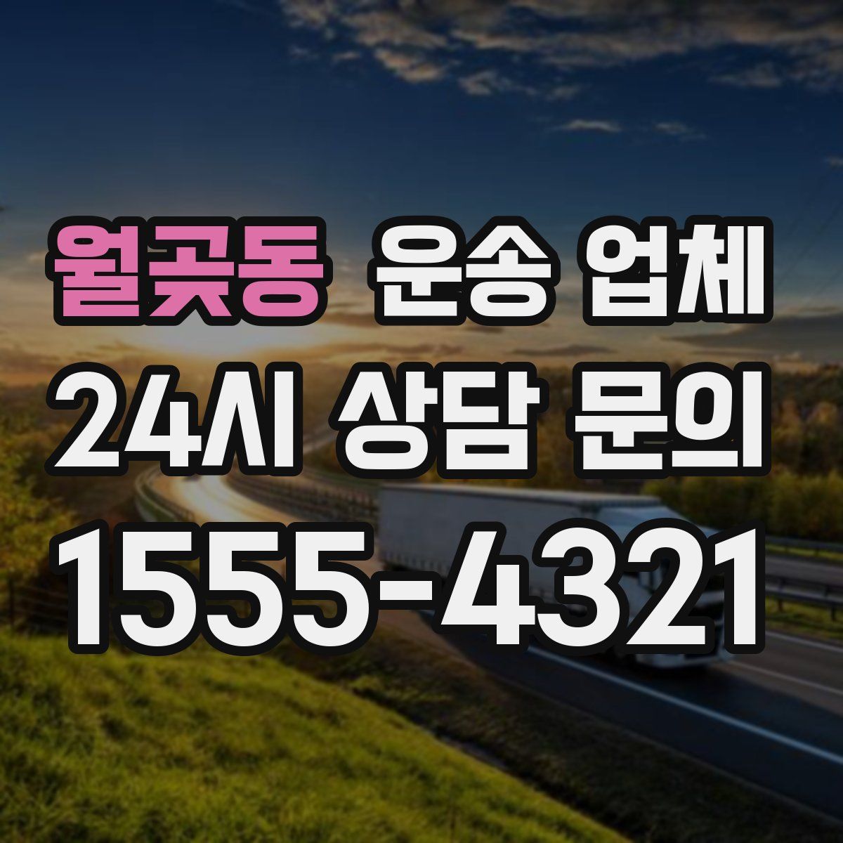 월곶동 운송 업체