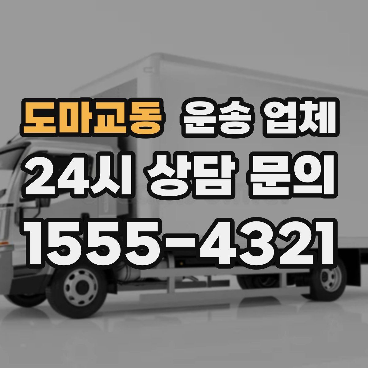 도마교동 운송 업체 현실적인 선택 기준 총정리