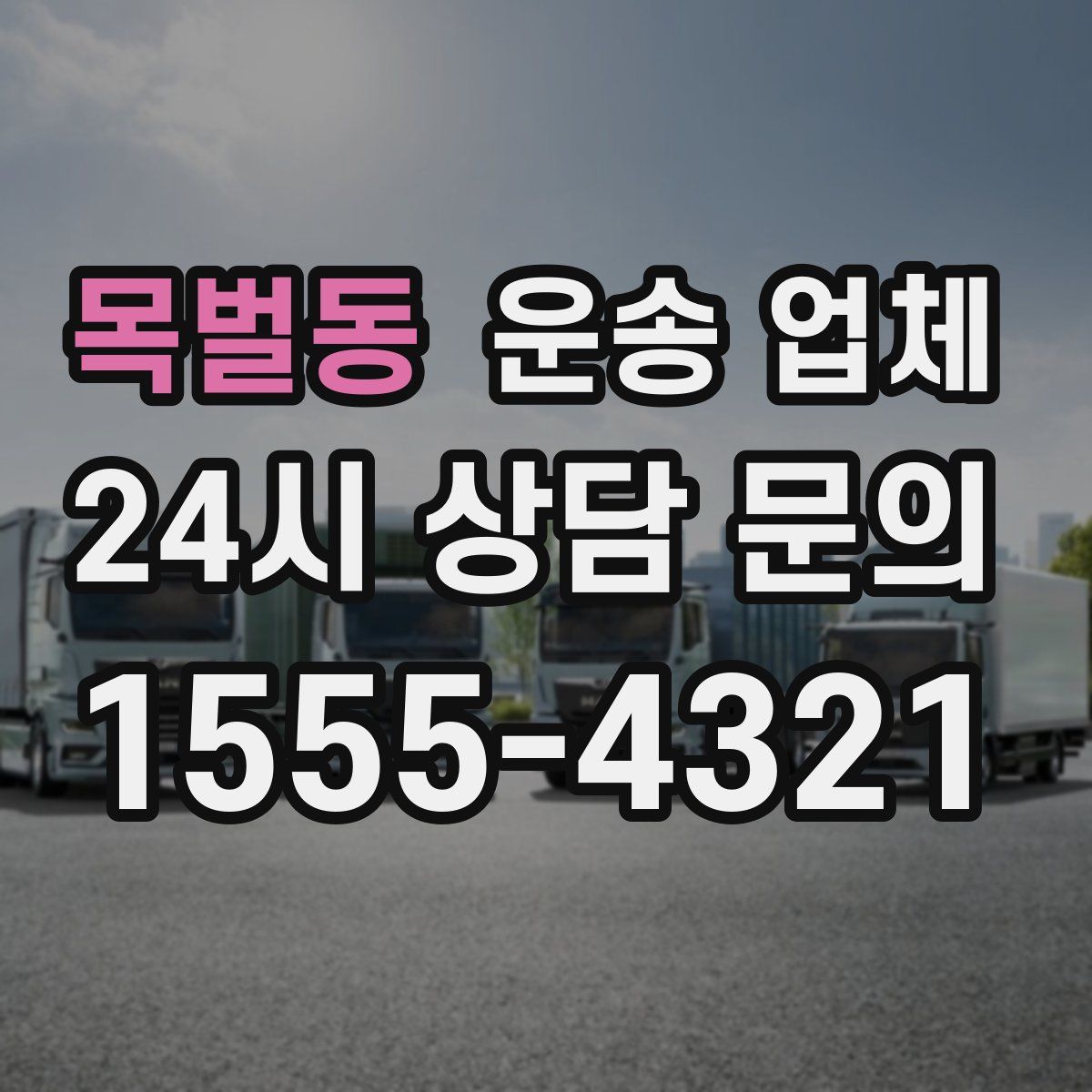 목벌동 운송 업체