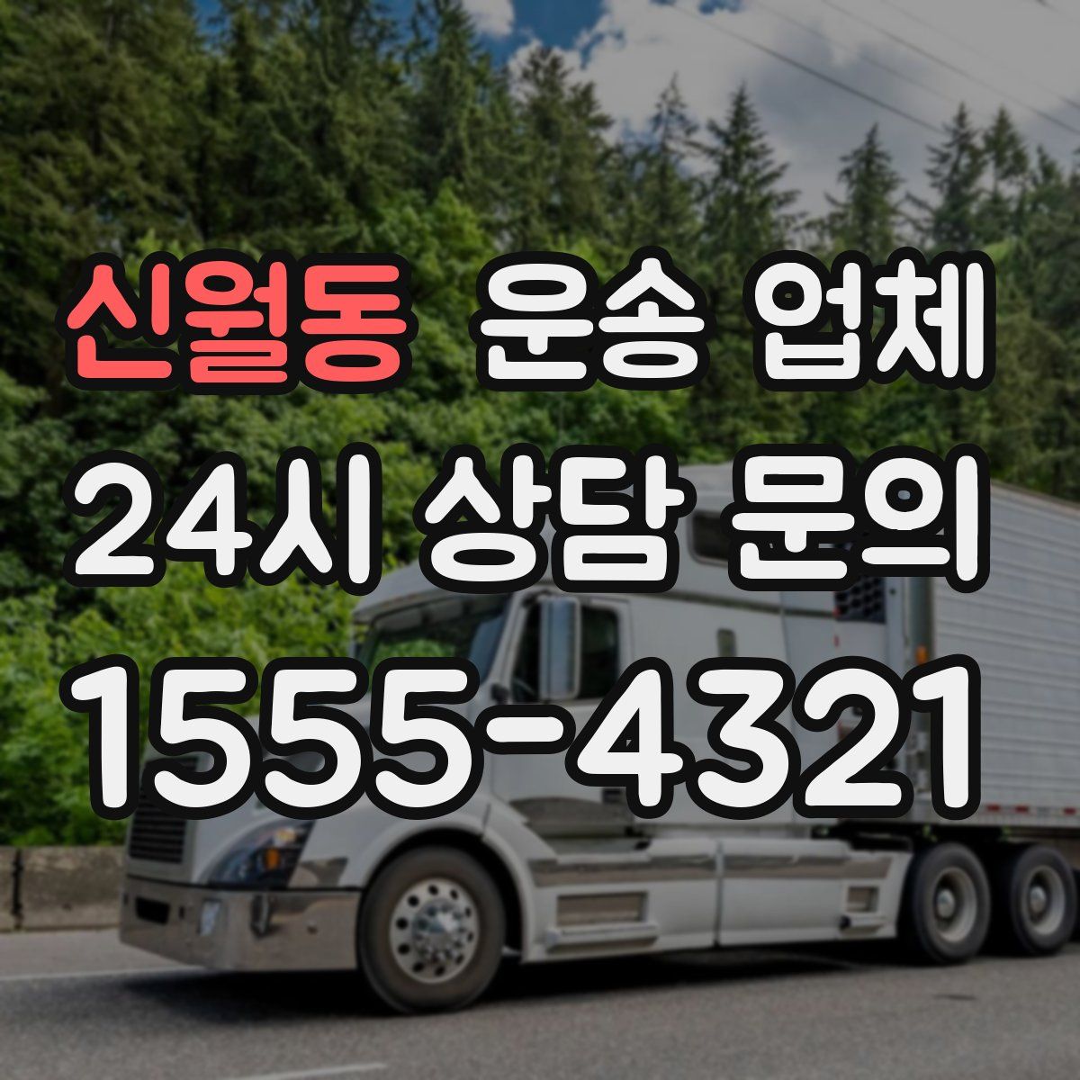 신월동 운송 업체