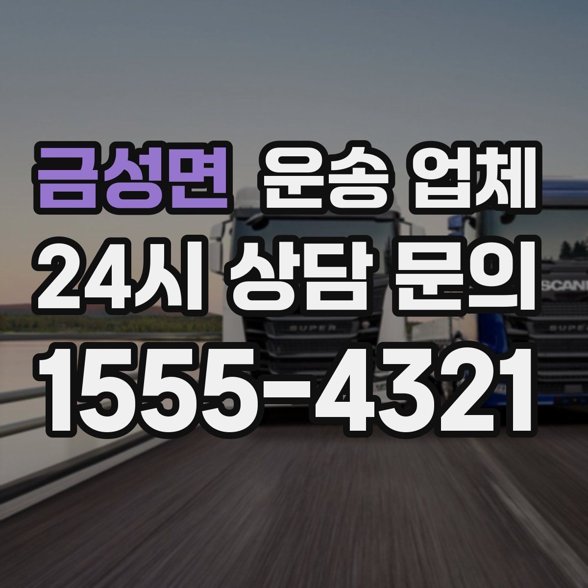 금성면 운송 업체