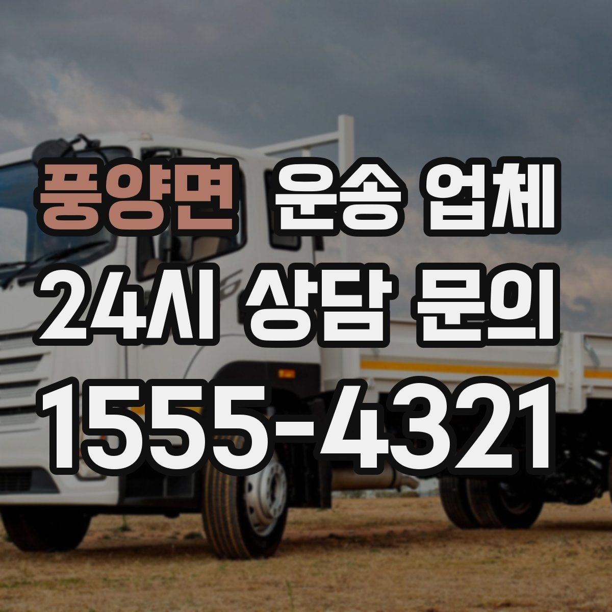 풍양면 운송 업체 1톤 차량과 대형 차량 차이