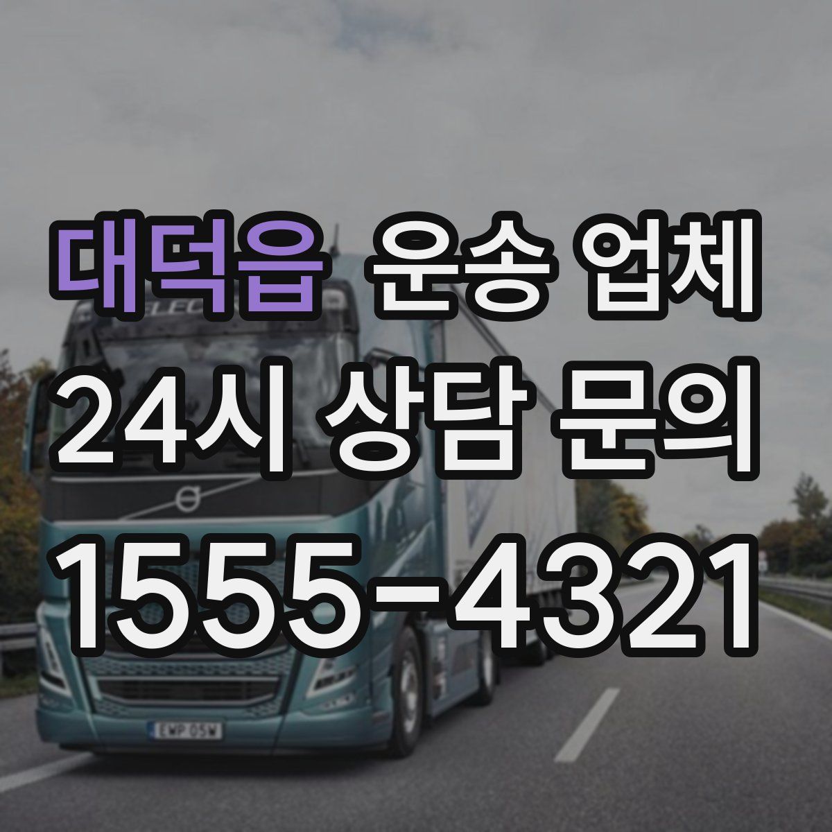 대덕읍 운송 업체