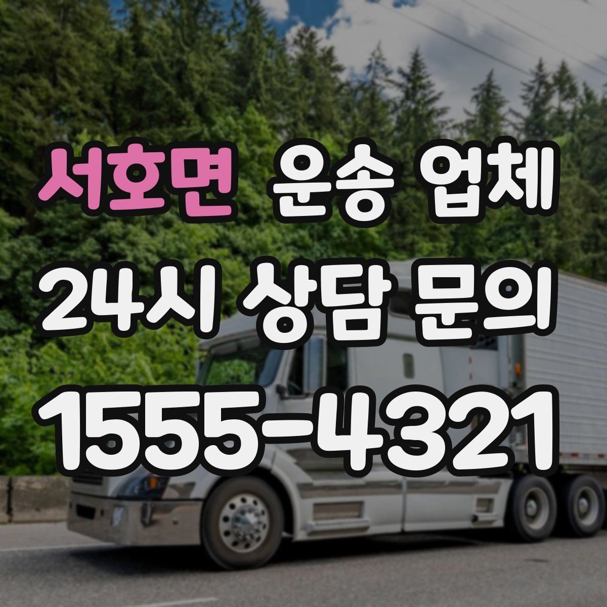 서호면 운송 업체 지금 알아보면 좋은 이유