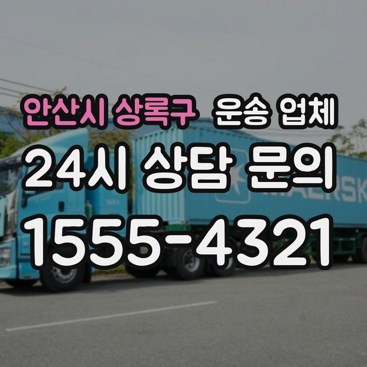 안산시 상록구 운송 업체 1톤 차량과 대형 차량 차이