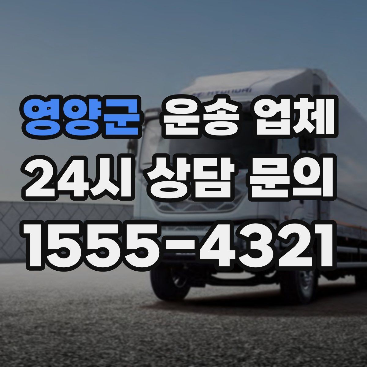 영양군 운송 업체 당일 요청 가능 여부 확인