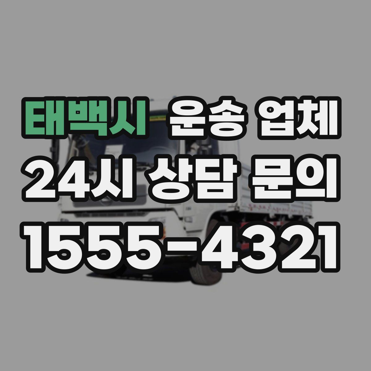 태백시 운송 업체