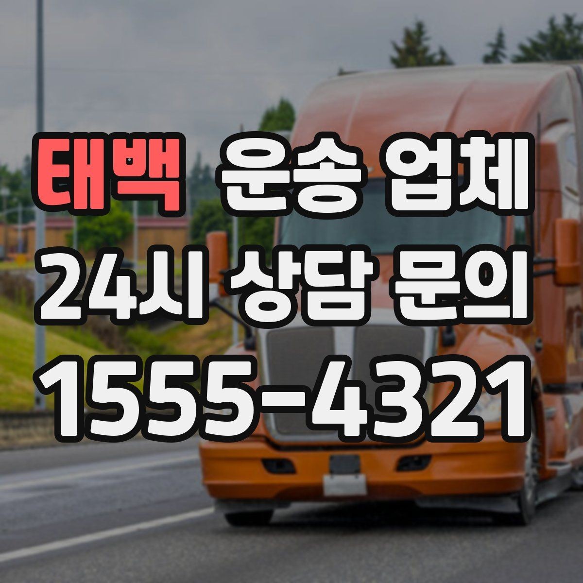 태백 운송 업체 꼭 필요한 정보만 모아서 정리