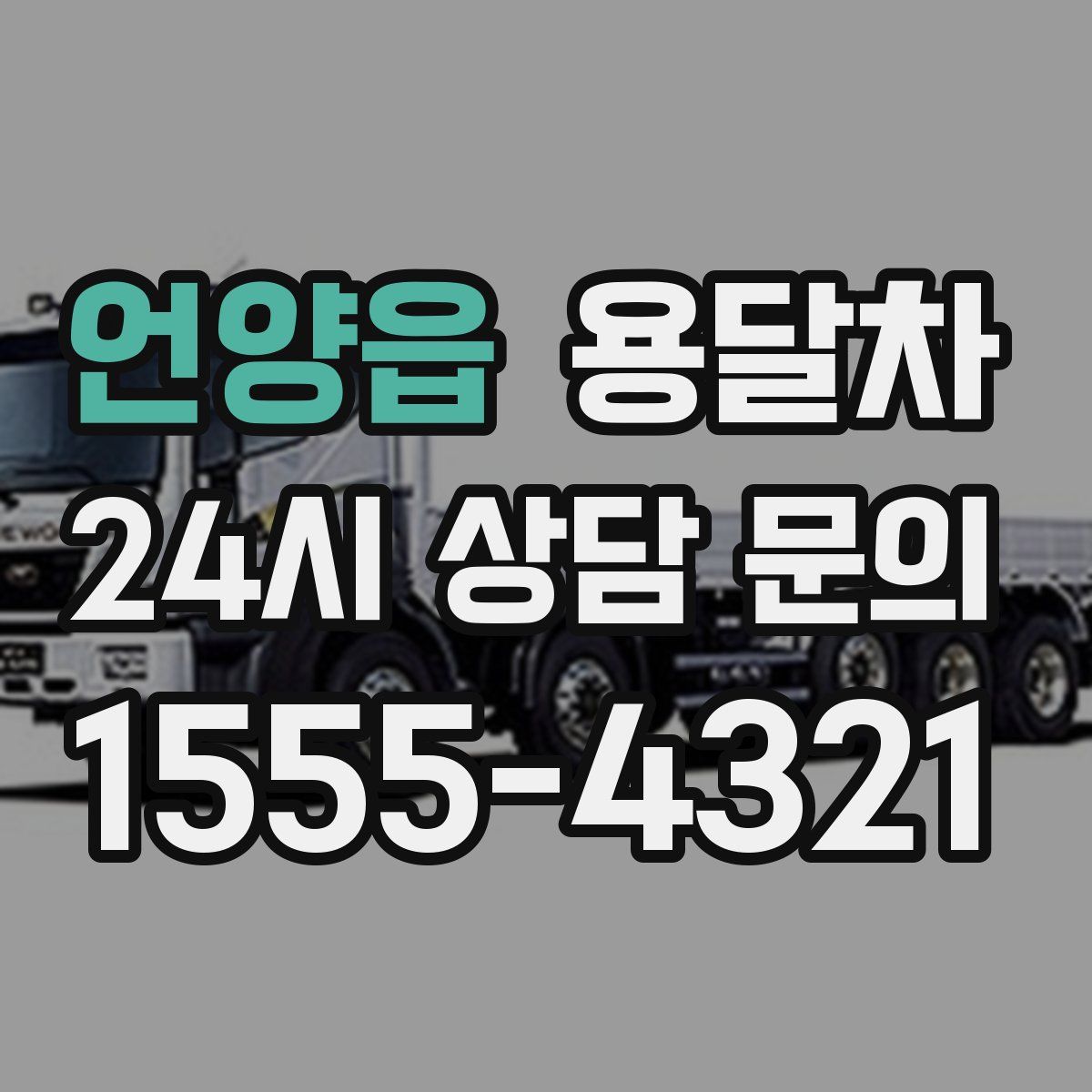 언양읍 용달차