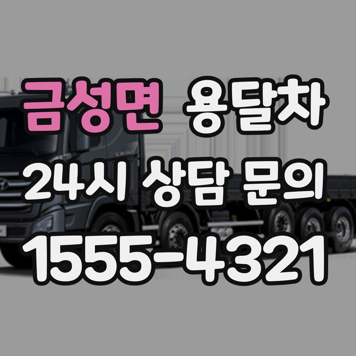 금성면 용달차