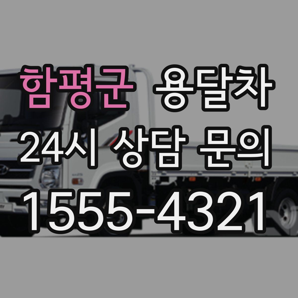 함평군 용달차