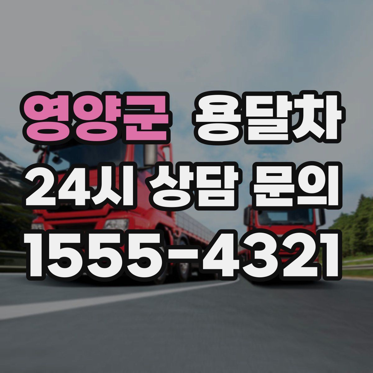 영양군 용달차