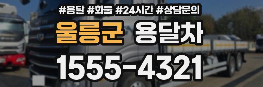 울릉군 용달차