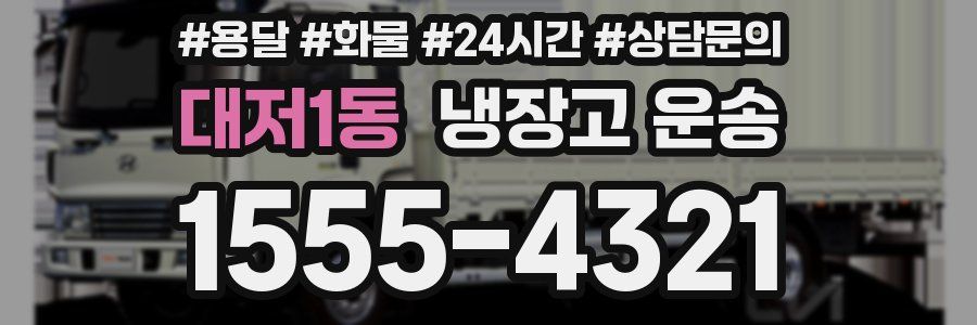 대저1동 냉장고 운송