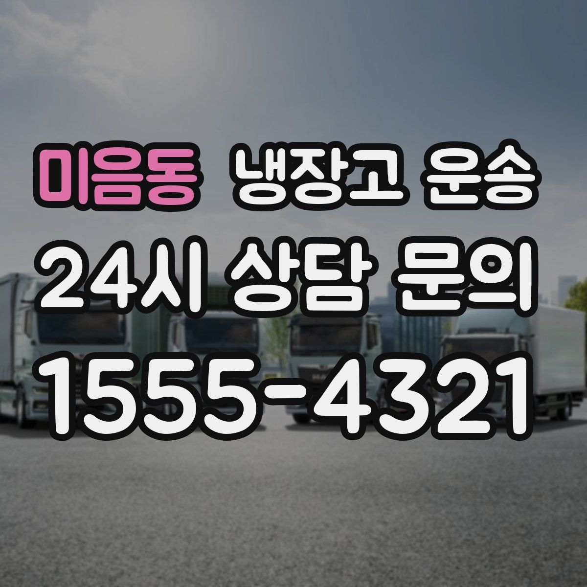 미음동 냉장고 운송