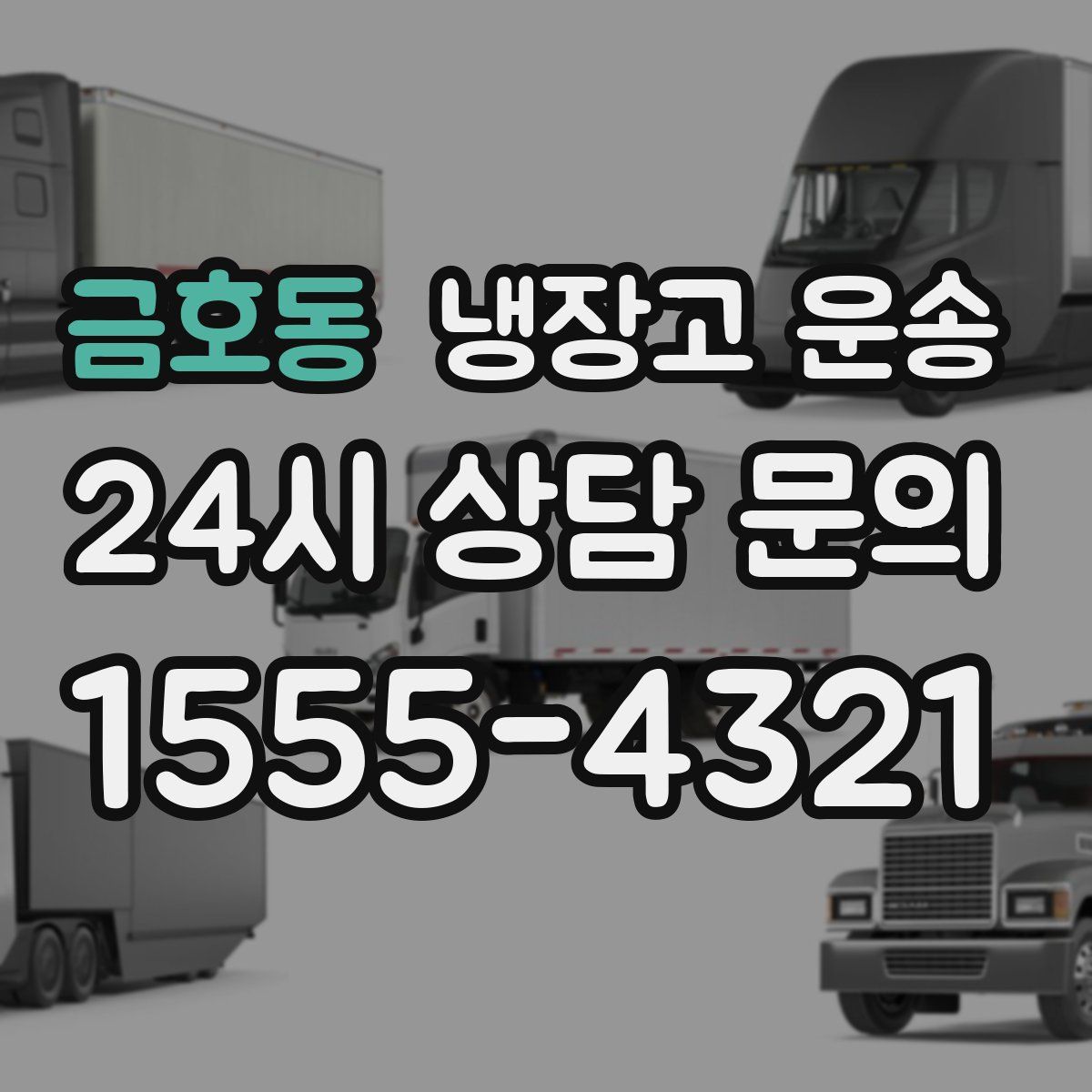 금호동 냉장고 운송