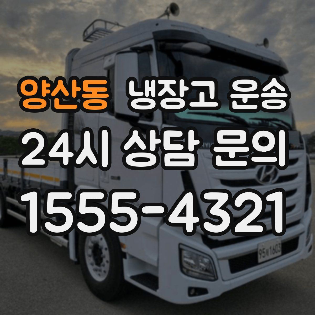 양산동 냉장고 운송
