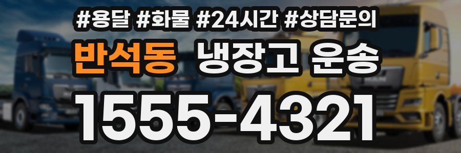 반석동 냉장고 운송