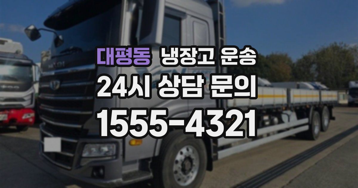 대평동 냉장고 운송