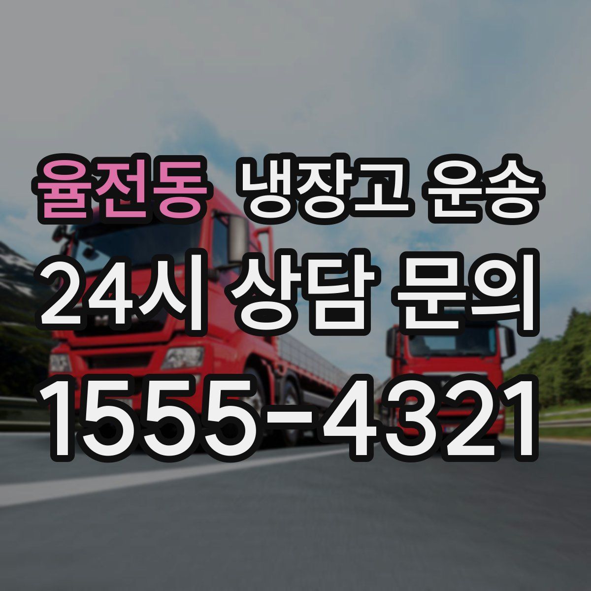 율전동 냉장고 운송