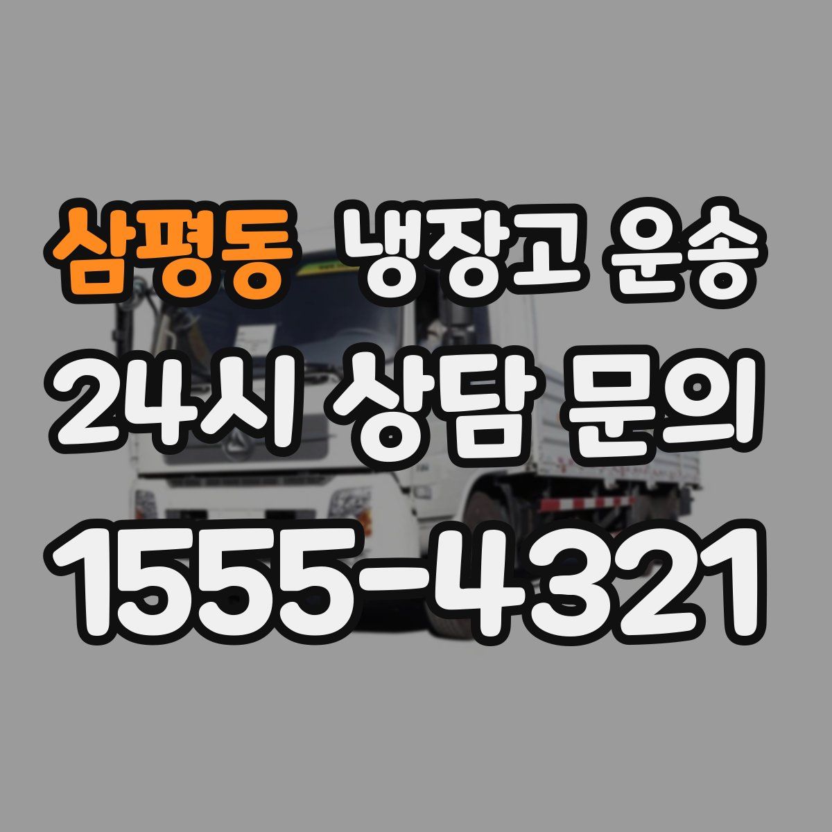 삼평동 냉장고 운송