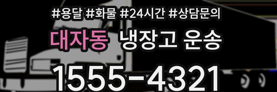 대자동 냉장고 운송