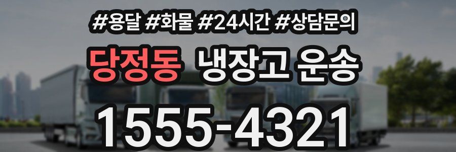 당정동 냉장고 운송