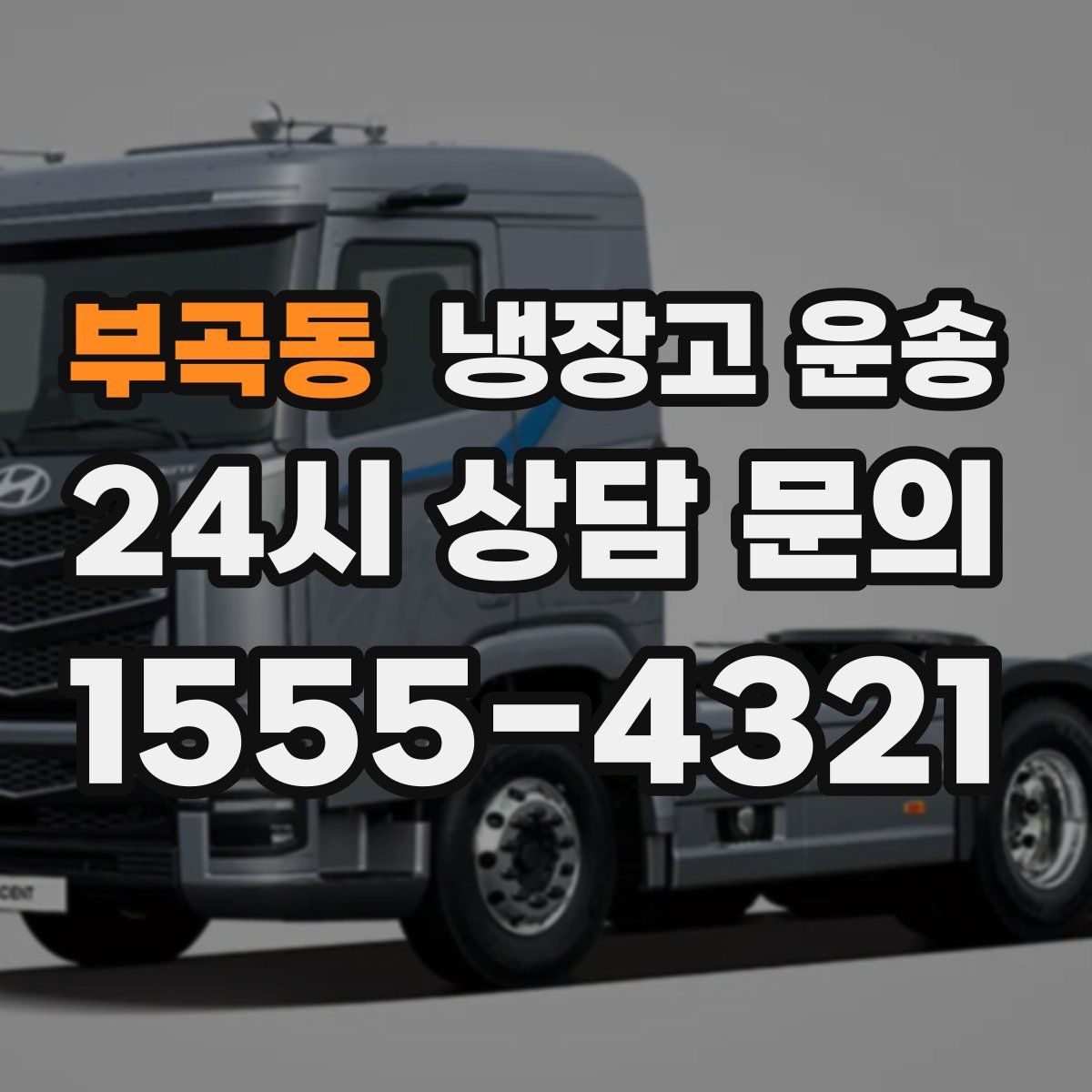 부곡동 냉장고 운송