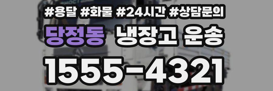 당정동 냉장고 운송