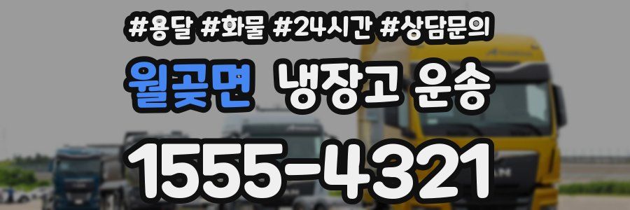 월곶면 냉장고 운송