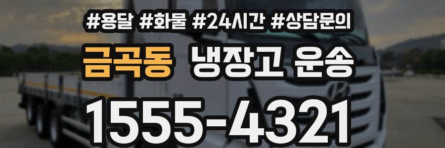 금곡동 냉장고 운송