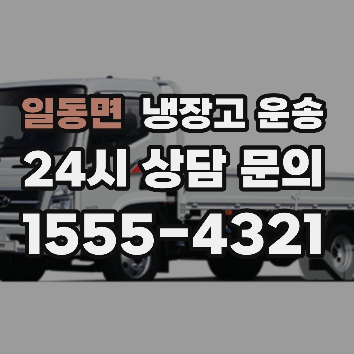 일동면 냉장고 운송