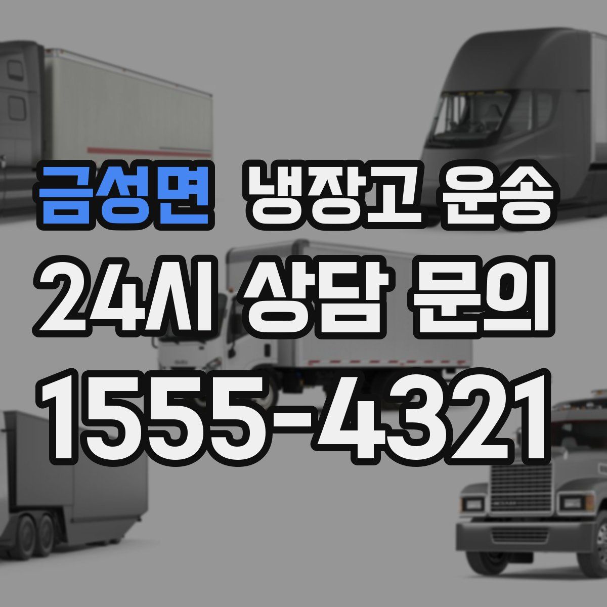 금성면 냉장고 운송